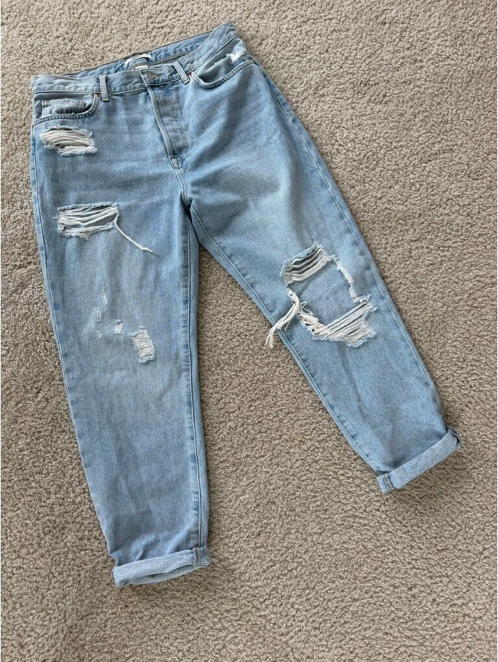 Forever 21 Distressed Jeans